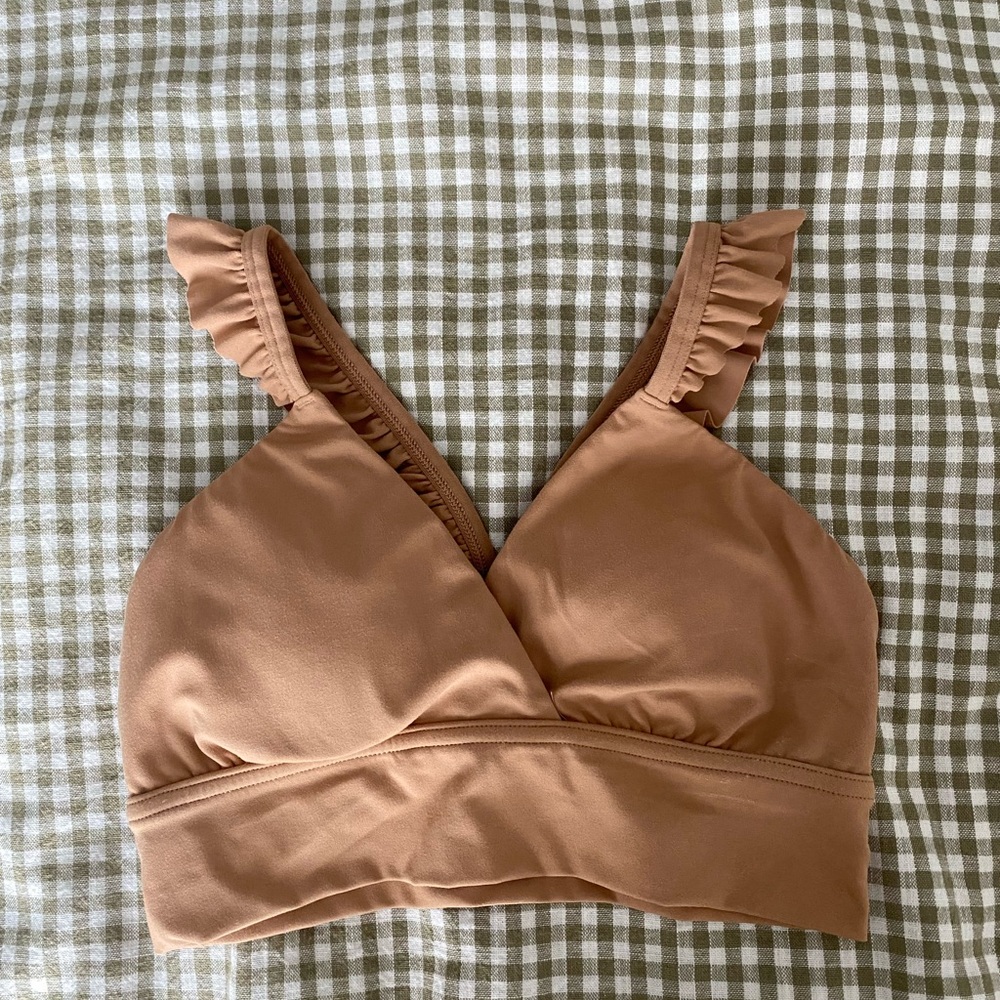 Aerie Offline Ruffle Sports Bra